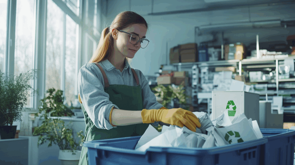 u8688419977_Young_print_workers_placing_waste_paper_into_recy_509f5386-90e7-4ca1-80ff-9469ccd37df6_0